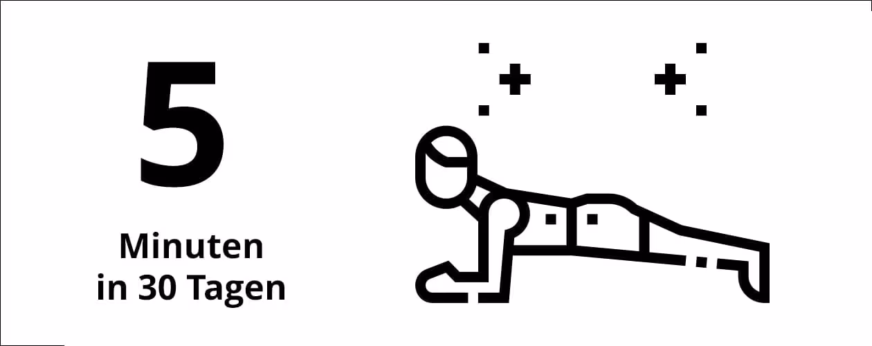 Plank Challenge im April