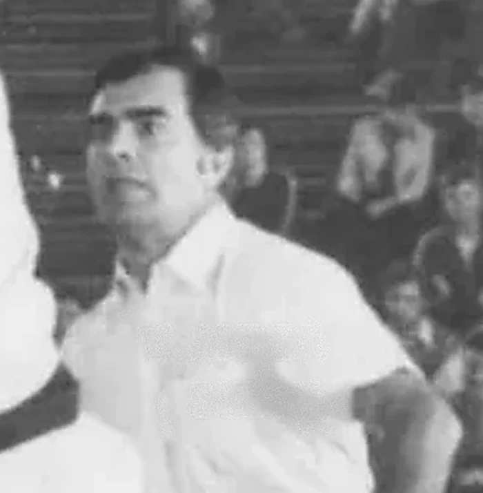 Vladimir Jorga als Kampfrichter 1975